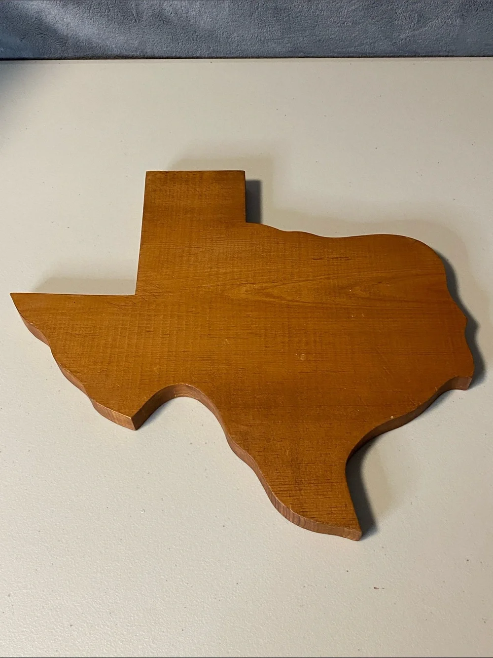 Wooden Texas Wall Decor - Natural Brown